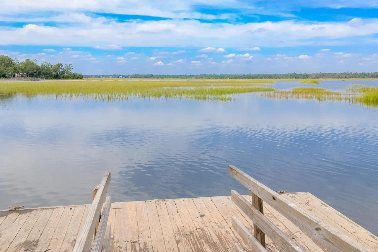 Ginny'S Coastal Cottage Oak Island Exterior foto
